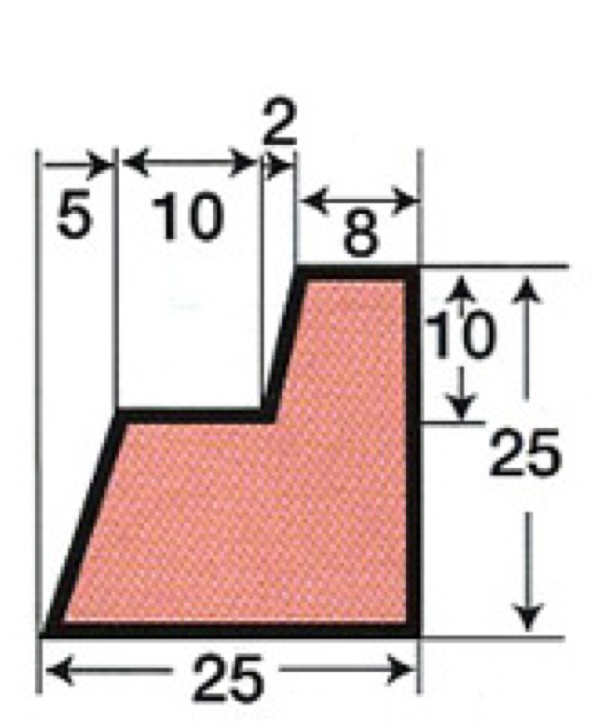 2段目地棒（発泡面木）